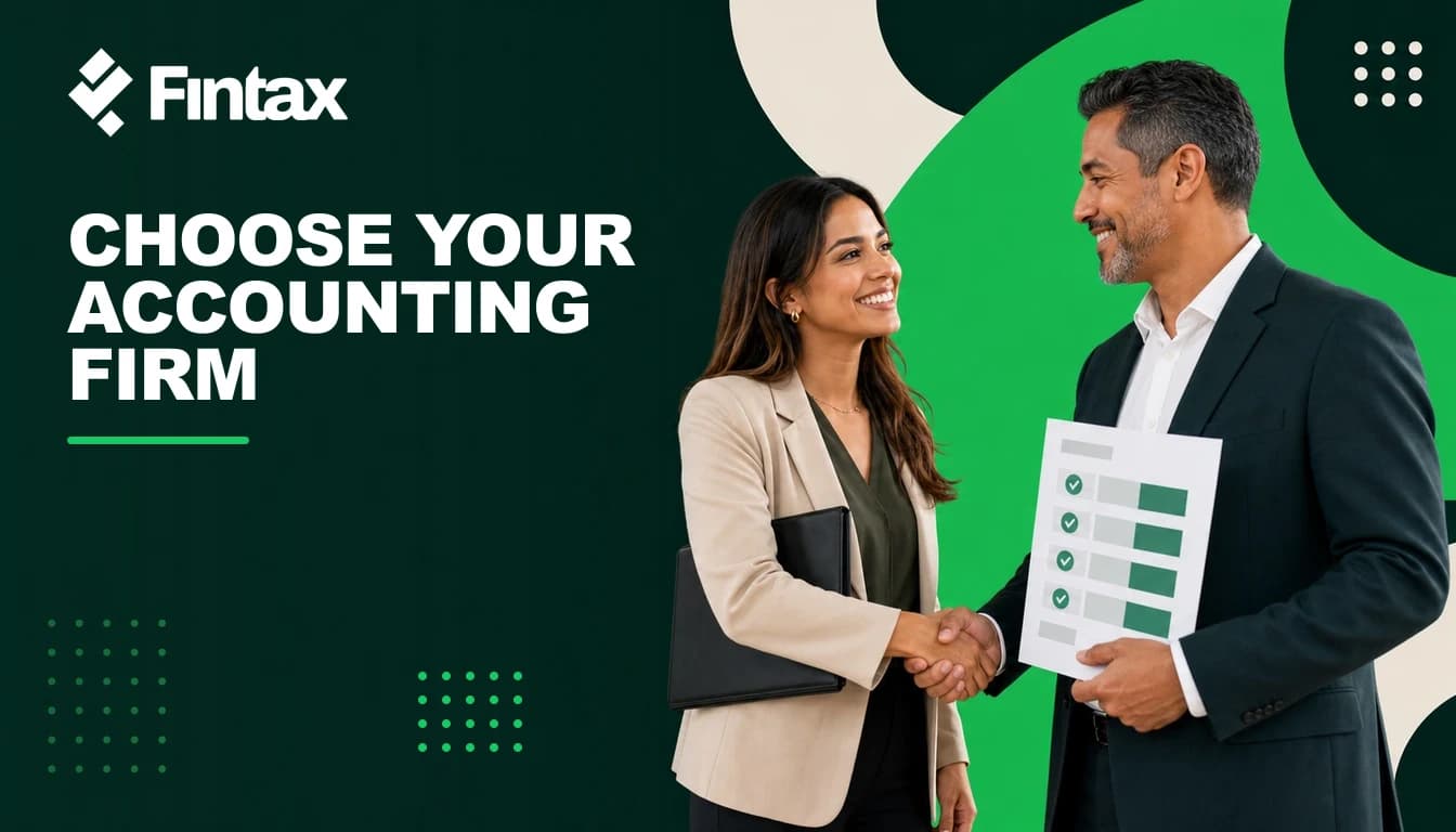 Entrepreneur evaluating an accounting firm with clear criteria and references.