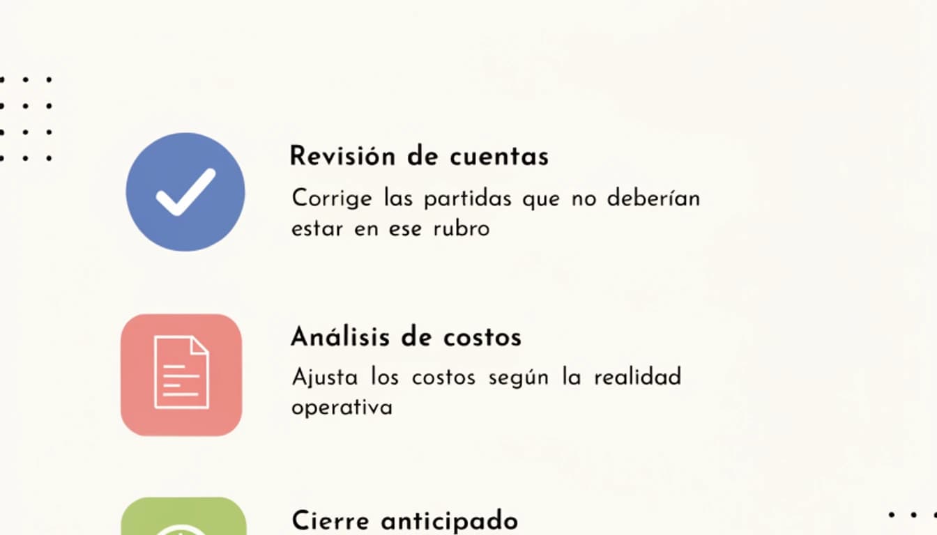 Cierre fiscal de mitad de año 2026 con tablero de CFDI, bancos, IVA, nómina, declaraciones y riesgos contables.
