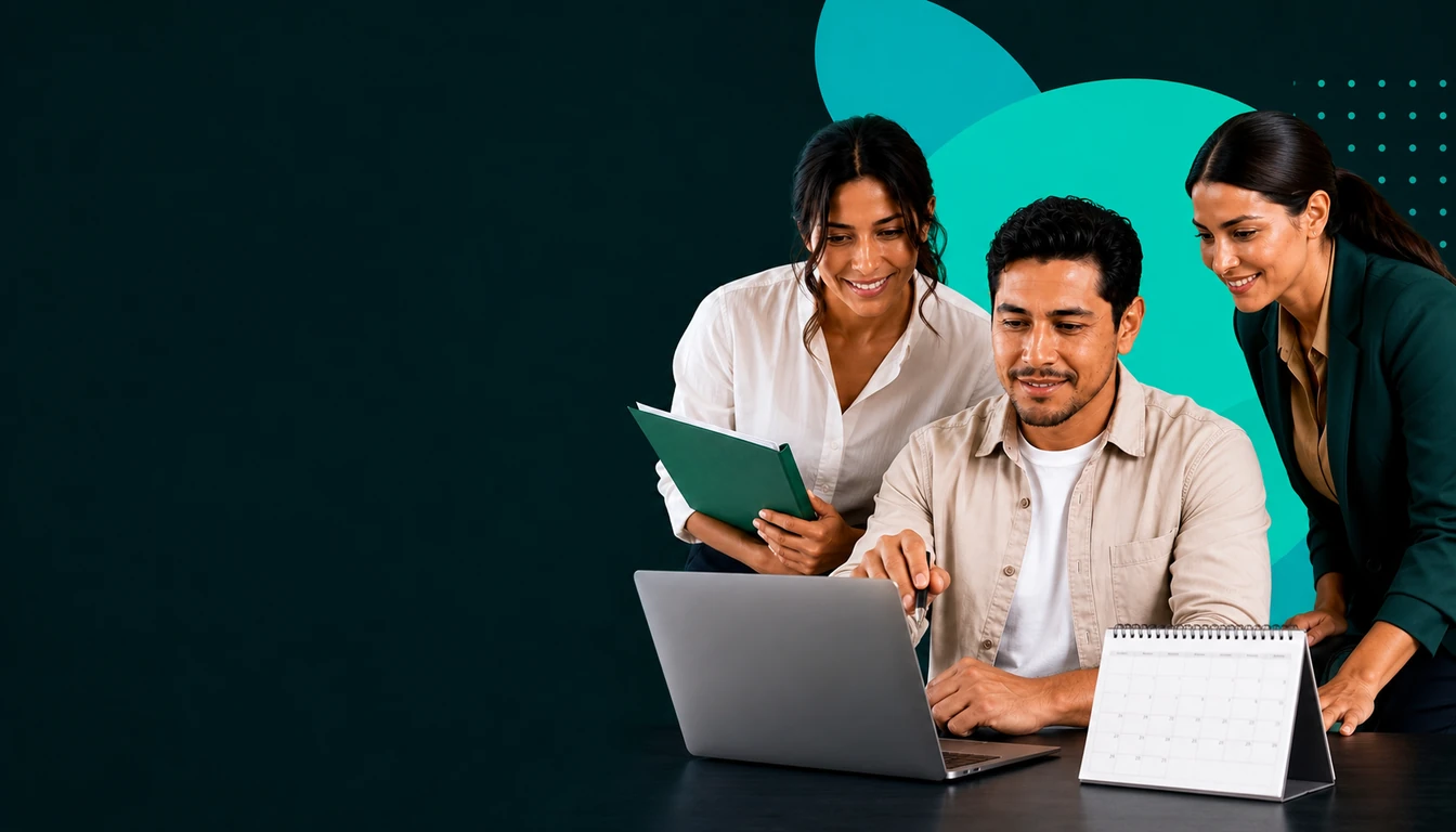 Freelancer organizando proyectos, anticipos, gastos y reembolsos.