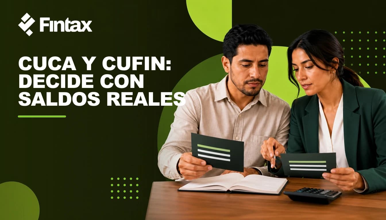 Partners and advisor comparing CUCA and CUFIN balances before making a decision.
