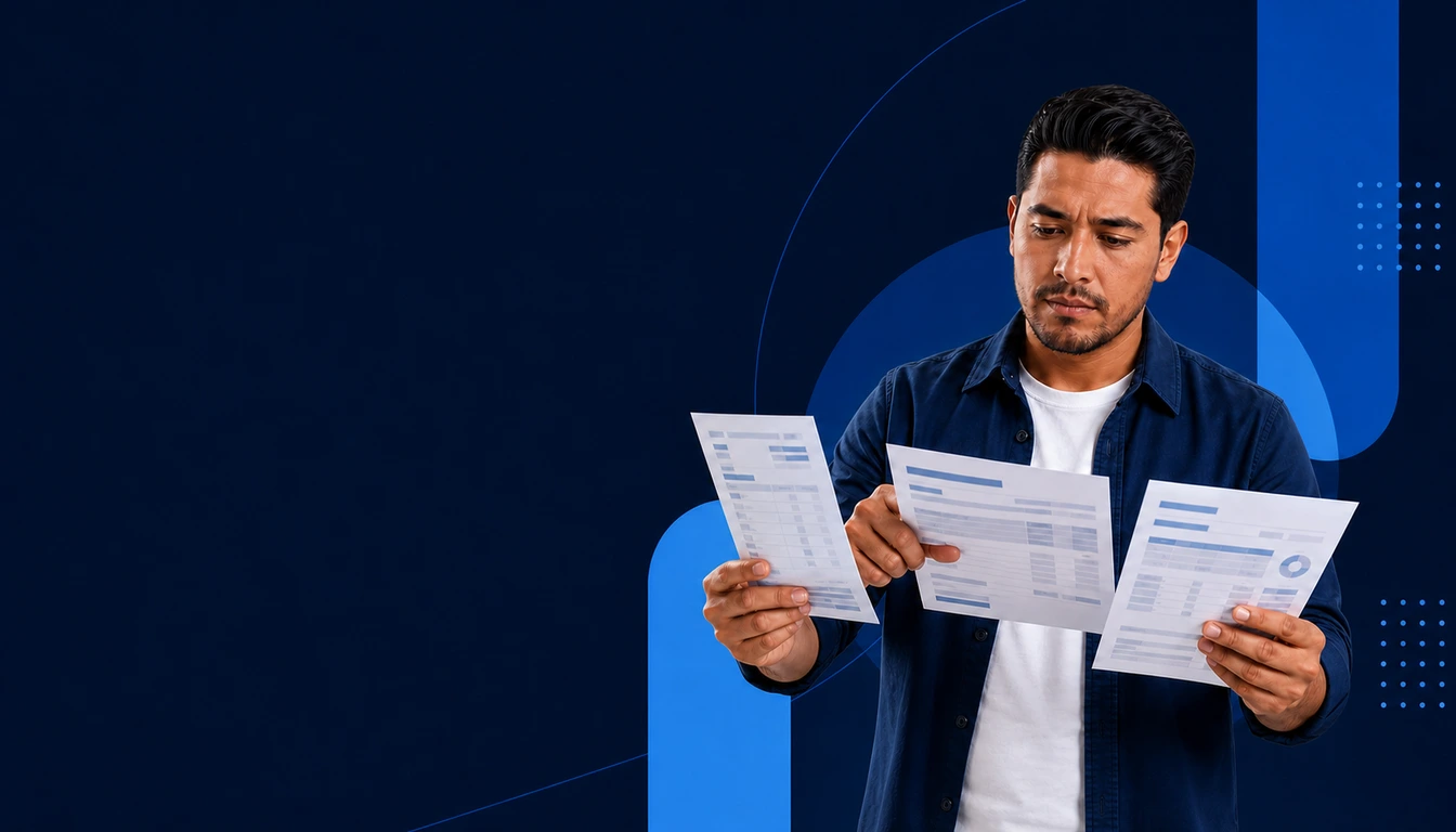 Freelancer revisando datos precargados y bancos antes de enviar su declaración RESICO.