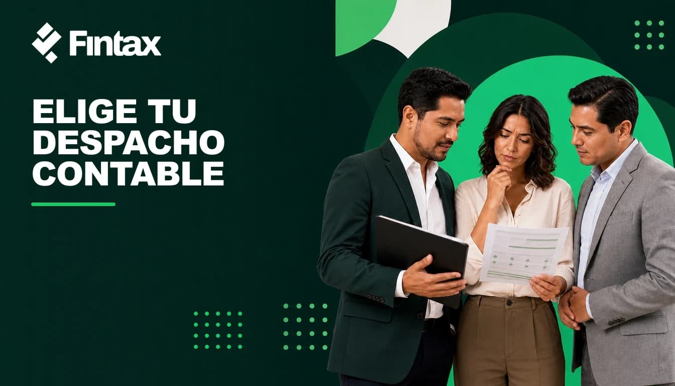 Emprendedora evaluando a un despacho contable con criterios y referencias.