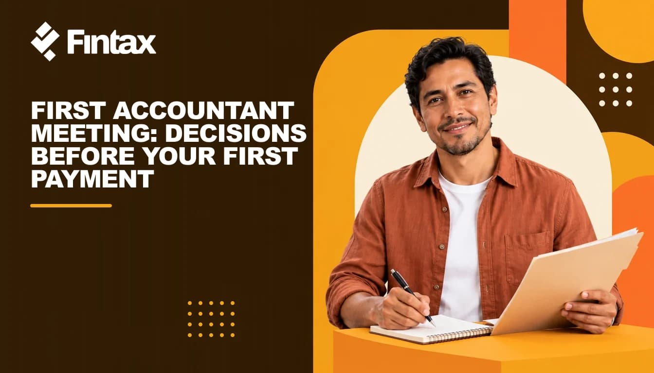 A Mexican entrepreneur prepares a project brief for her first accounting meeting.