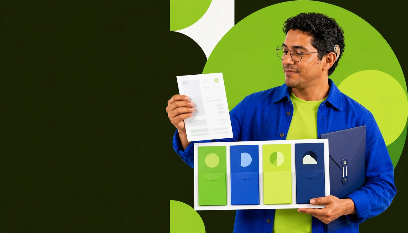 Empresario mexicano separando invoice extranjera, pago, IVA de importación y pedimento en expedientes distintos.