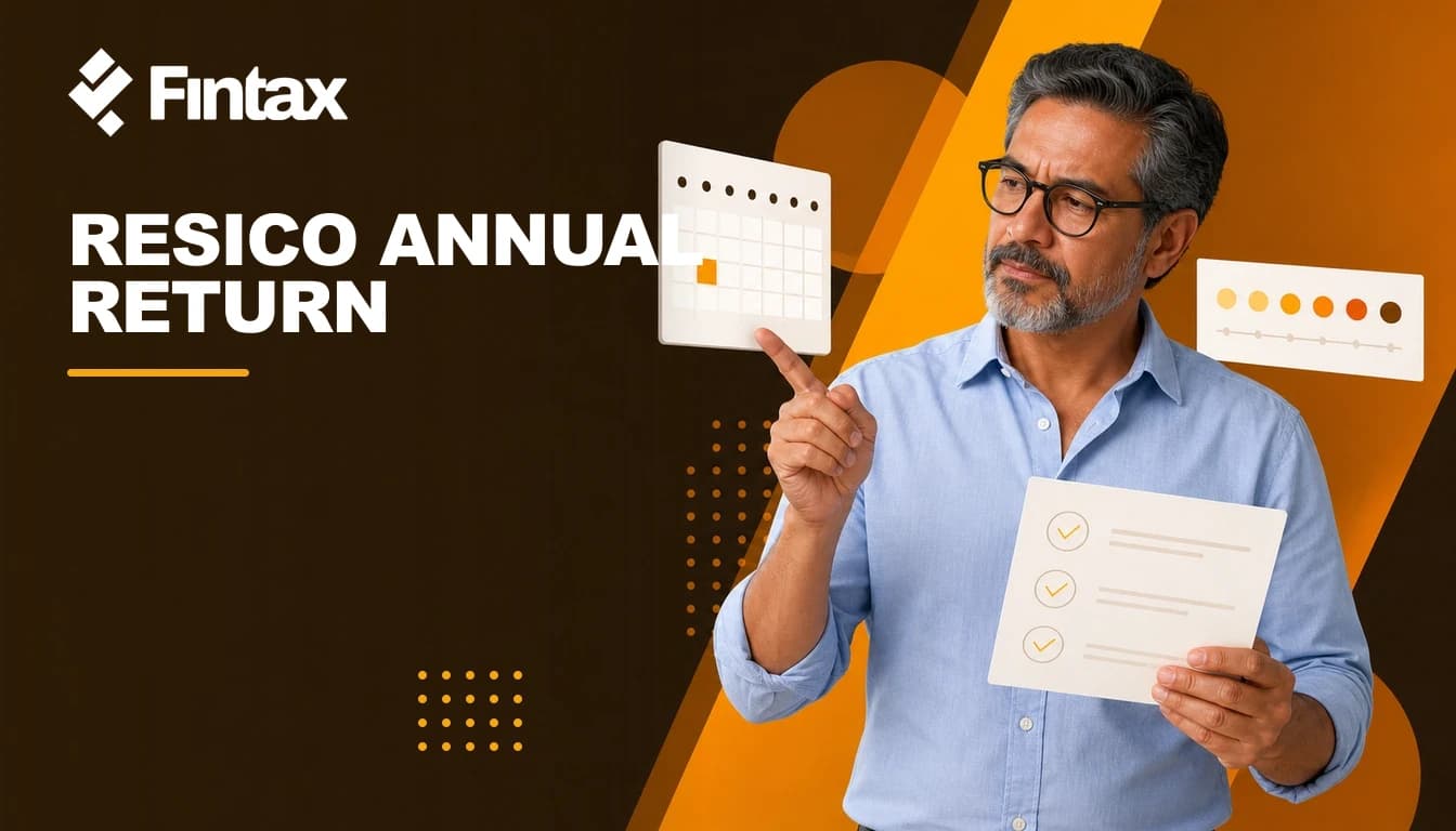 Independent professional reviewing whether a RESICO annual return must be filed.
