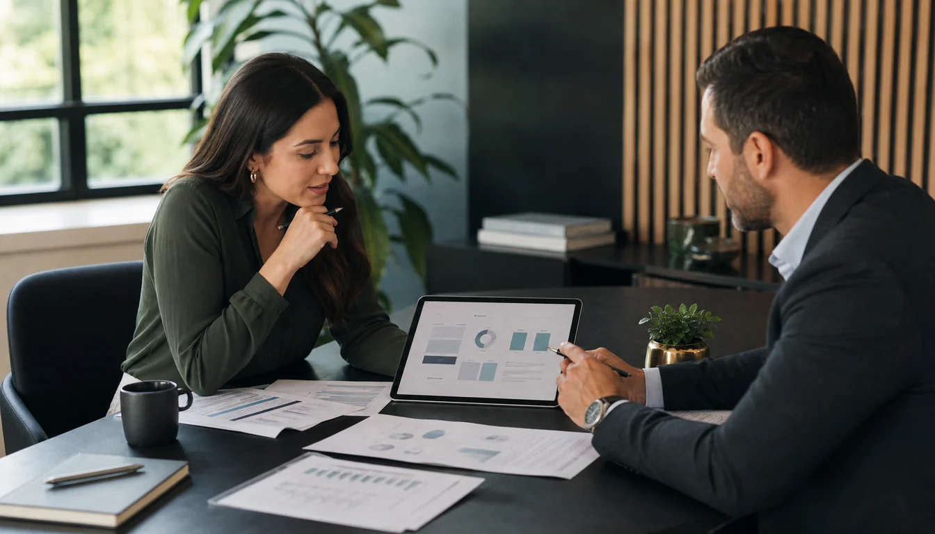 Professional advisor comparing accounting and tax service scope for a Mexican business.