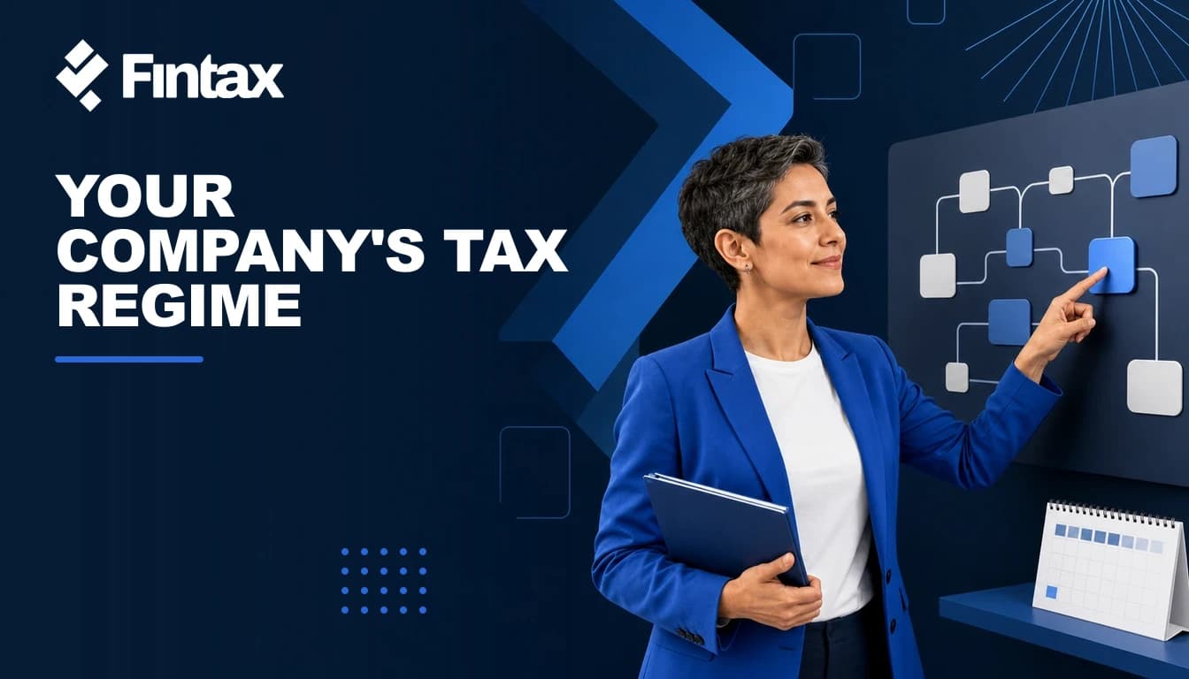 Founders and tax advisor choosing a company's tax regime and obligations.