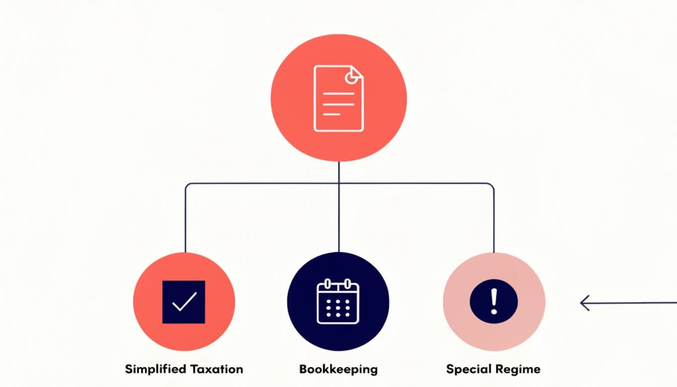 Corporate documents for reviewing the tax regime of a legal entity
