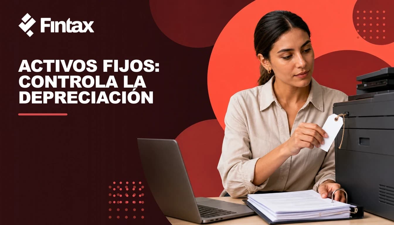 Accountant classifying fixed assets and reviewing their tax depreciation.