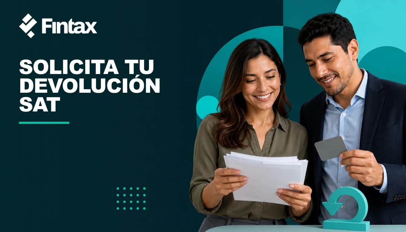 Contribuyente y contador validando un saldo a favor antes de solicitar devolución.