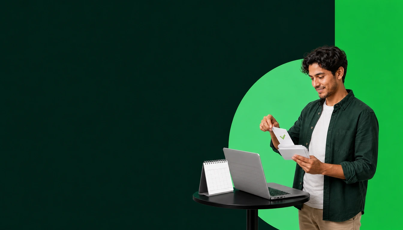 Taxpayer checking monthly returns and downloading acknowledgments and payment records.