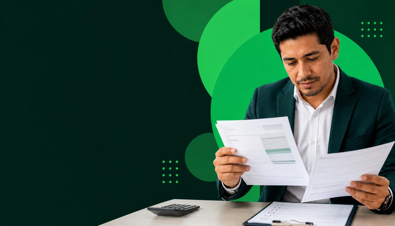 Contadora validando CFDI, pago y evidencia antes de acreditar IVA.