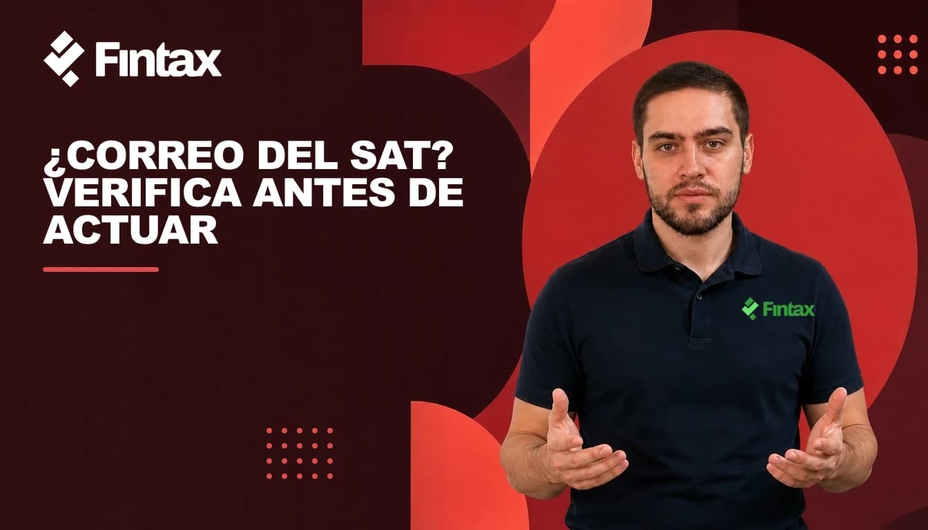 Miguel González explaining in a friendly way how to verify a supposed email from the SAT.