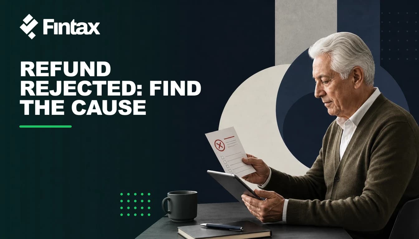 Person reviewing the reason for a rejected refund and preparing evidence for SAT.