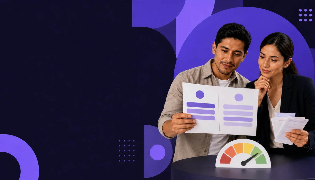 Freelancer y contador comparando cambios, pagos y límites de RESICO 2026.