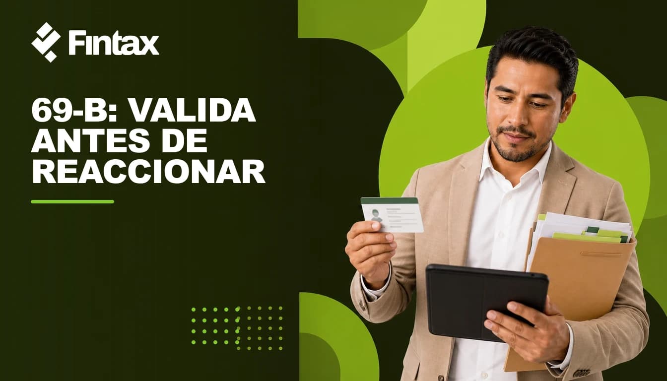 Compradora validando el estatus 69-B y el expediente de un proveedor.
