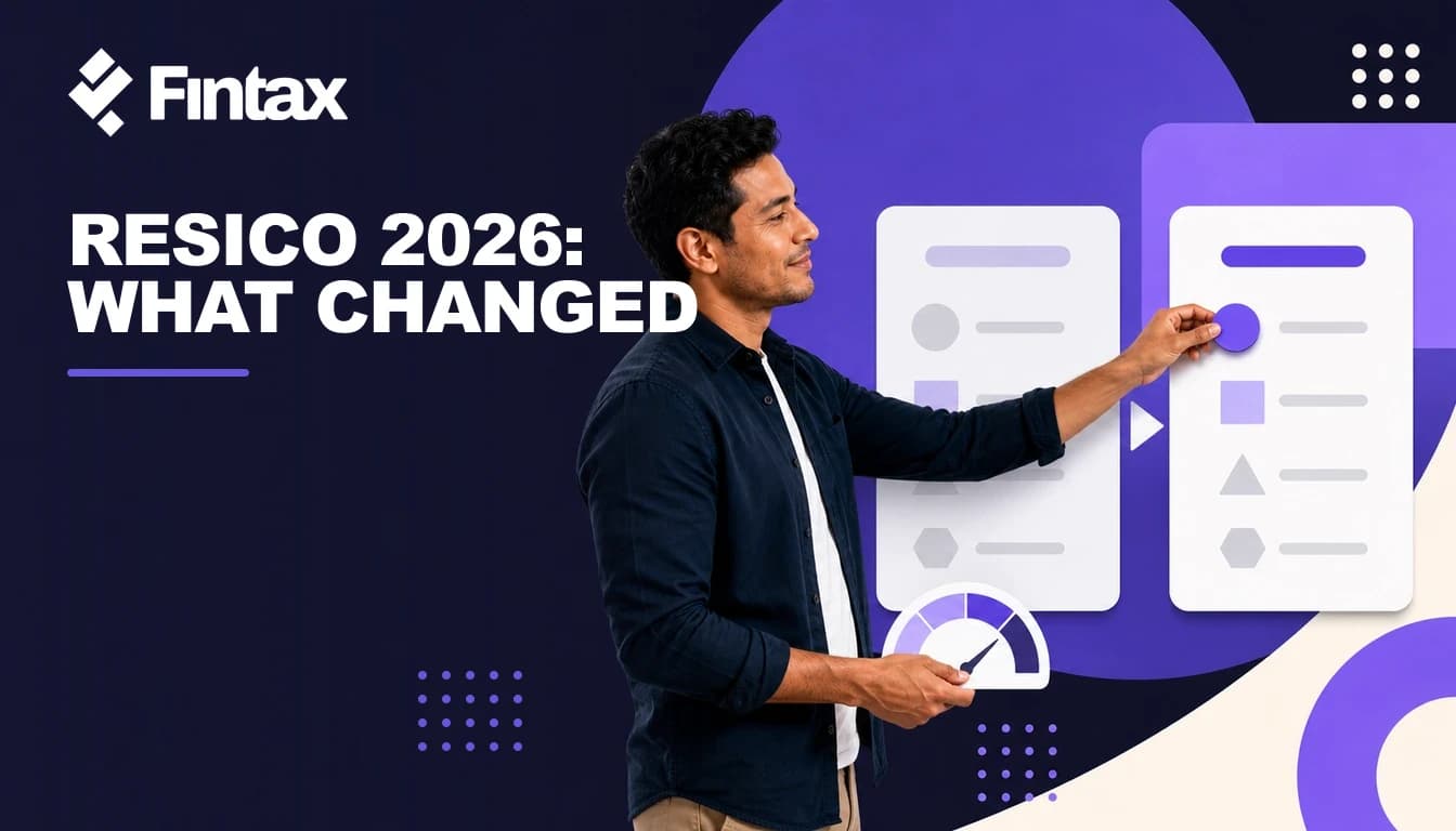 Freelancer and accountant comparing what changed and stayed in RESICO 2026.
