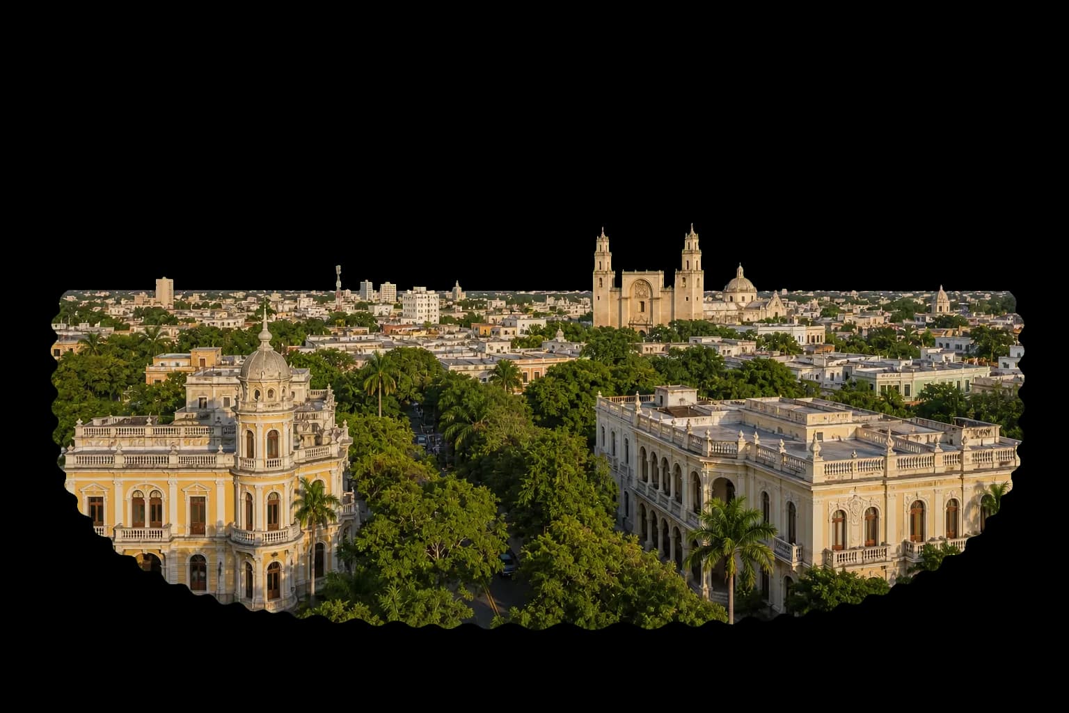 Paseo de Montejo y arquitectura de Mérida para servicios contables en Yucatán