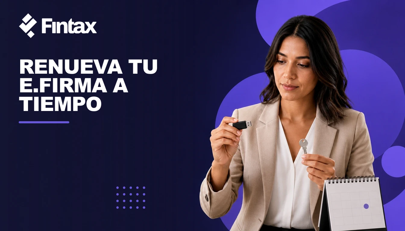 Profesional respaldando llaves y revisando el vencimiento de su e.firma.