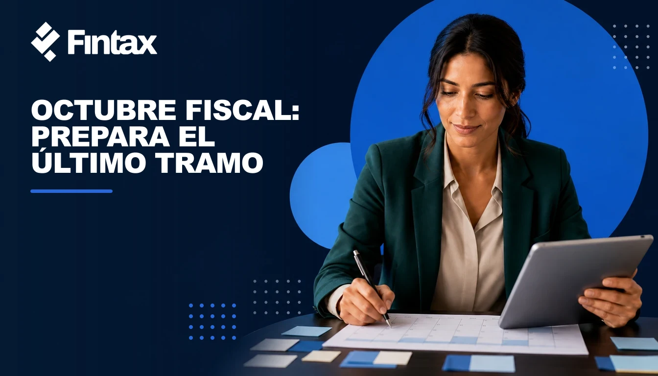 Administrator preparing the operational tax calendar for October 2026.